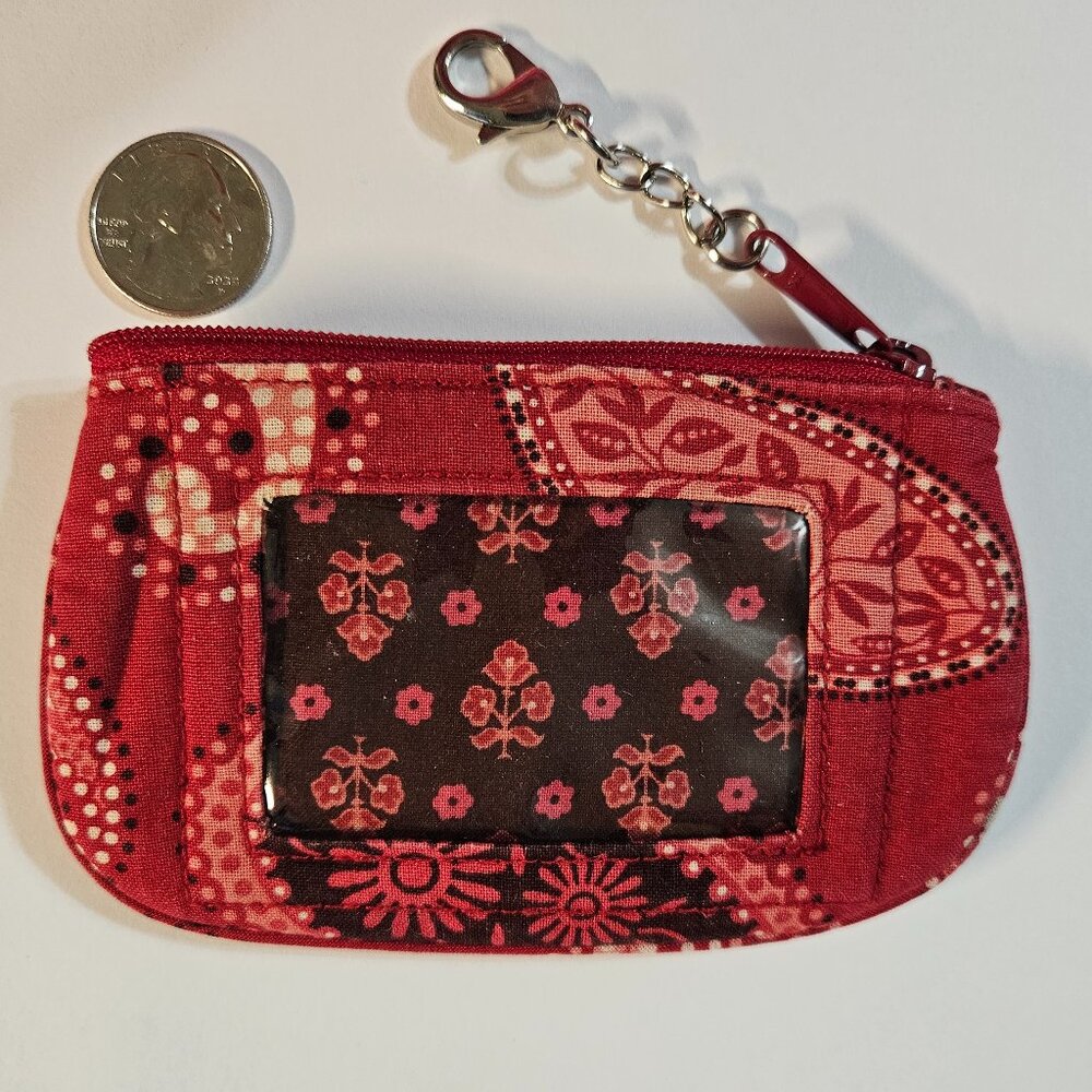 Vera Bradley Clip-Zip-ID Mesa Red (retired)